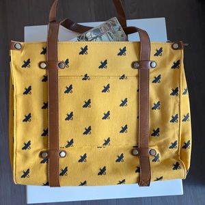 ModCloth camp director tote in new print